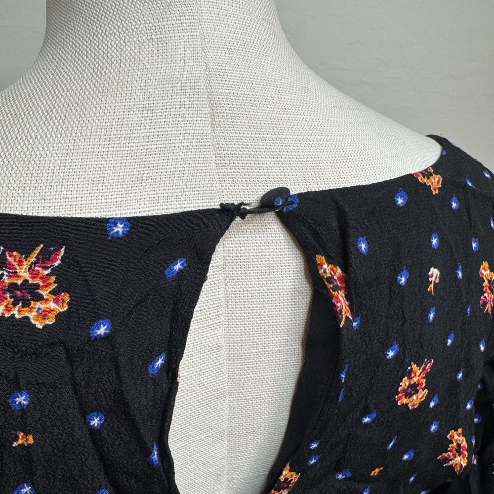 Free People Floral Women’s Two Faces Mini Dress - Picture 3 of 4